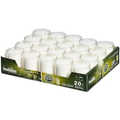 Afbeelding van Bolsius Relight Transp 20stuks