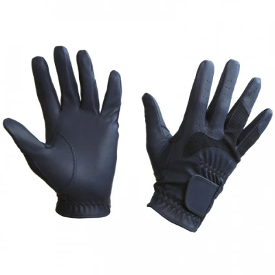 Afbeelding van Covalliero Gloria 323837 rijhandschoenen, marineblauw, maat M