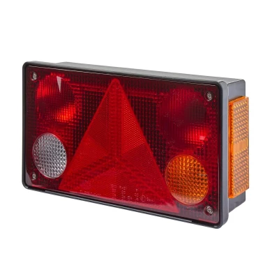 Afbeelding van HELLA 2VP 340 400 121 Achterlicht rechts meerdere kleuren Zonder gloeilampen, voor aanhangwagen
