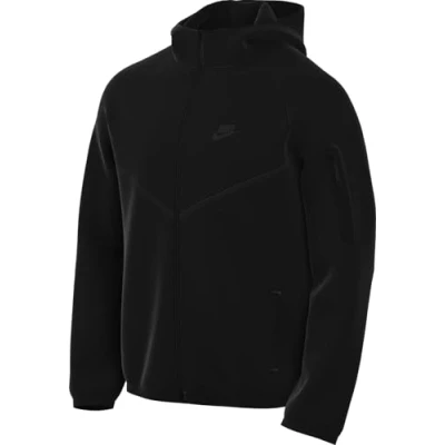 Image de Nike Tech Fleece Full Zip Windrunner Veste polaire pour homme Black/Black L