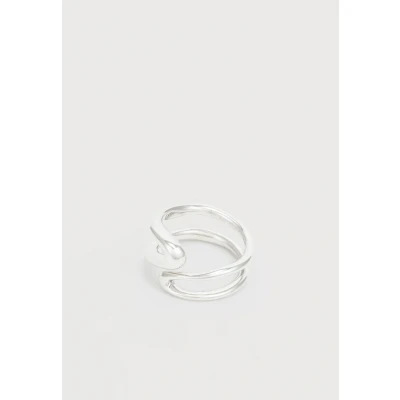 Afbeelding van Calvin Klein Statement Links Ring silvercoloured, Dames, Maat: 54, Silver coloured