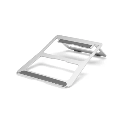Afbeelding van One For All DM0050 Universele laptop riser inklapbaar aluminium zilverkleurig