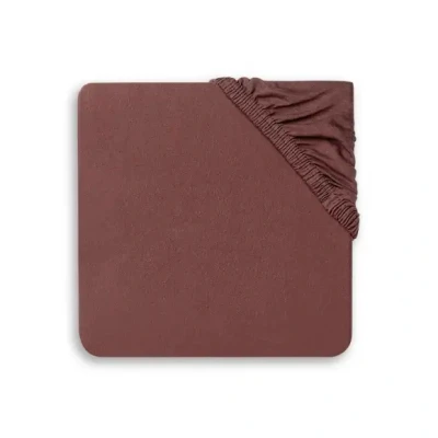 Afbeelding van Jollein Hoeslaken Wieg Jersey 40/50x80/90cm Chestnut
