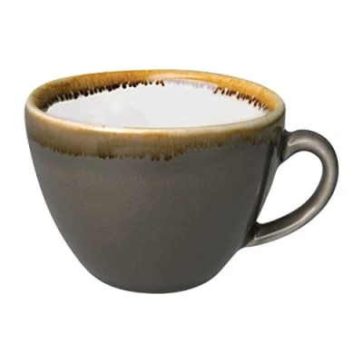 Afbeelding van Olympia Kiln cappuccinokopjes grijs 230ml (6 stuks)
