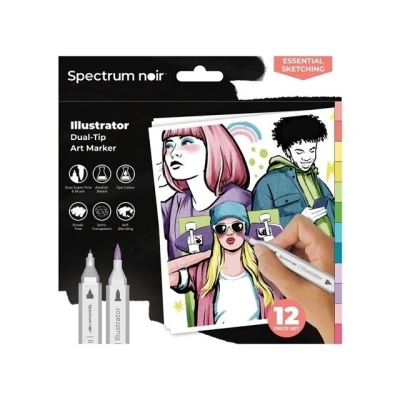 Afbeelding van Spectrum Noir Illustrator 12st Essential Sketching