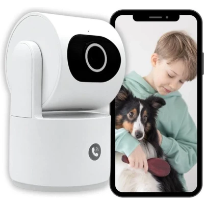 Afbeelding van Bewakingscamera KONYKS CAMINI CARE 2 Binnen Wifi met sirene en video oproepknop