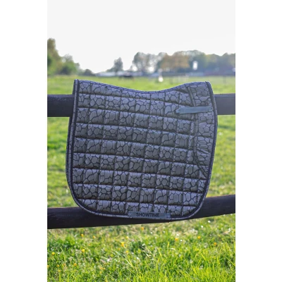 Image de HB Ruitersport Tapis de Selle Dressage Snake Gris Full