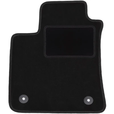 Afbeelding van Bestuurdersmat zwart voor: Renault Megane IV Grand Coupe, liftback, stationwagen, grandtour, coupé, GT (2015 )