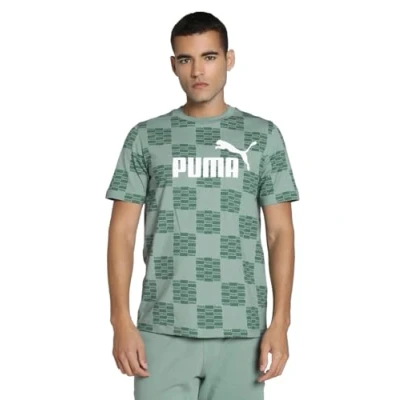 Afbeelding van Puma United TEE Tshirt print, Heren, Maat: Large, Green moon
