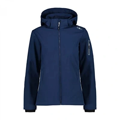 Afbeelding van CMP ZIP HOOD Softshelljas, Dames, Maat: 38, Blue