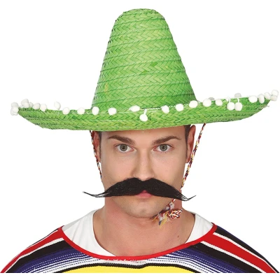 Afbeelding van Fiestas Guirca Sombrero groen 45 cm luxe