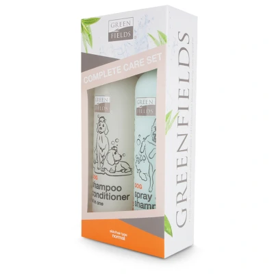 Afbeelding van Greenfields Complete Care Set Hondenvachtverzorging 2x250 ml
