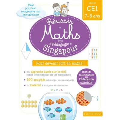 Image de Réussir en maths avec Singapour CE1