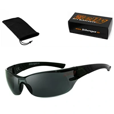 Afbeelding van Helly® Bikereyes® Motorzonnebril, anti condens, winddicht, onbreekbaar