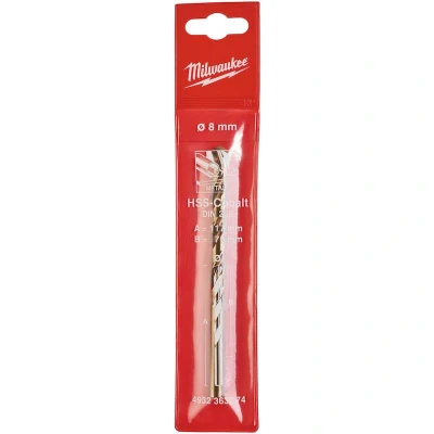 Afbeelding van MILWAUKEE 4932363274 Metaalspiraalboor 8.0 117 135 Sneldraaistaal