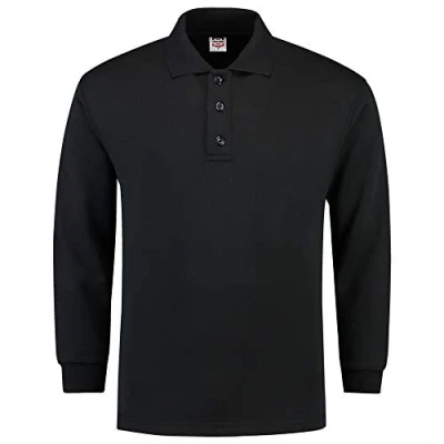 Afbeelding van Tricorp Polosweater Casual Zwart Maat XL