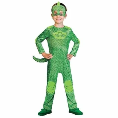 Afbeelding van Amscan Verkleedpak Pj Masks Gekko 2 3 Jaar