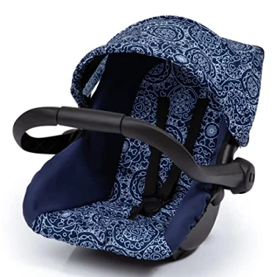 Afbeelding van Bayer Autostoeltje Deluxe Car Seat voor poppen Blauw (67903AA)