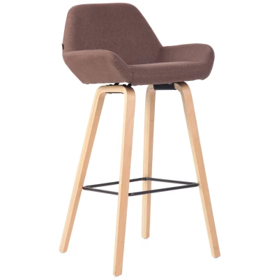 Afbeelding van Barkruk Moss Stof NE, Bruin