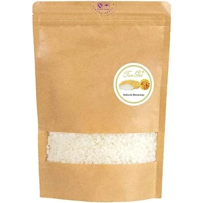 Afbeelding van TooGet Pure witte bijenwas, natuurlijke bijen, wastabletten, premium kwaliteit, 910 g