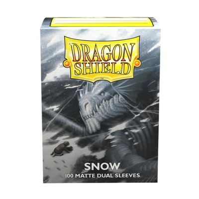 Afbeelding van Dragon Shield Sleeves Dual Matte Snow (100 stuks)