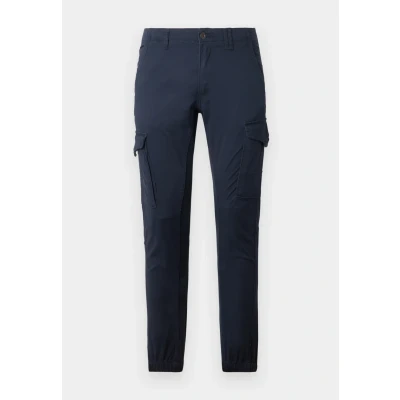Afbeelding van Jack &amp; Jones Jjipaul Jjflake Cargobroek, Heren, Maat: 34x30, Navy blazer