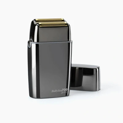 Afbeelding van Babyliss PRO 4Artists Gunsteel Metal Double Foil Shaver Haibu by Kapperskorting.com