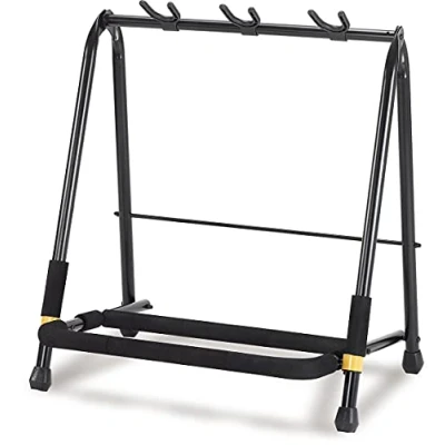 Afbeelding van Hercules Stands GS523B 3 fach Rack voor elektrische/akustafele gitaar Gitaarstandaard