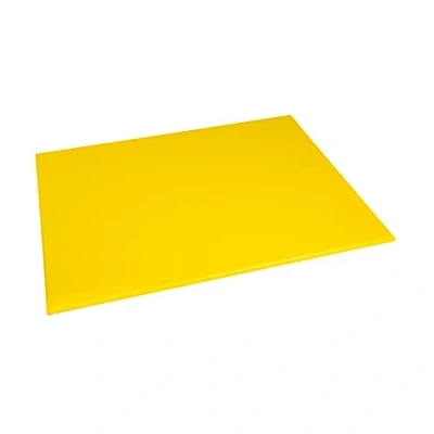 Afbeelding van Hygiplas HDPE snijplank geel 600x450x12mm