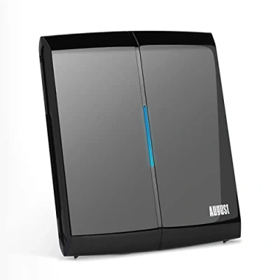 Afbeelding van DVB T2 antenne met signaalversterker 28 dBi August DTA300 4G/LTE HD tv Actief filter Voor digitale ontvanger/DVB T2/FM/DAB/TV radio 1,5 m kabel