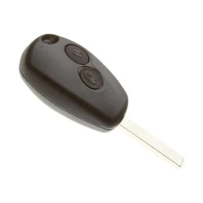 Afbeelding van JONGO Sleutelbehuizing met lemmet, compatibel Renault Clio 3, Kangoo, Master, Modus, Twingo &amp; Wind Plip auto afstandsbediening 2 toetsen