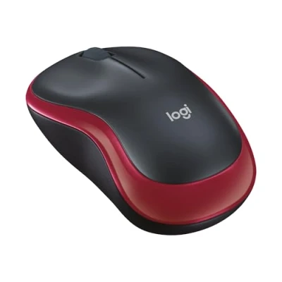 Image de Logitech M185 Souris Sans fil Rouge