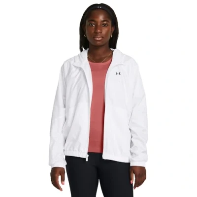 Afbeelding van Under Armour Rival Sport Windjack, Dames, Maat: Large, White black