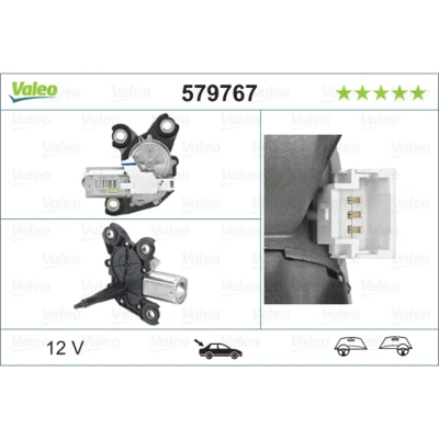 Afbeelding van Valeo Ruitenwissermotor 579767