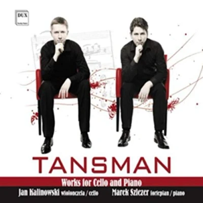Afbeelding van Tansman: Works For Cello And Piano