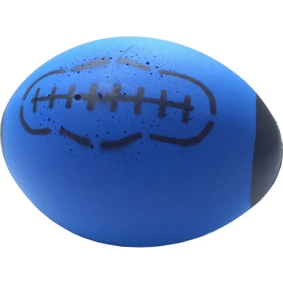 Afbeelding van Foam rugby bal blauw 24.5*18 cm