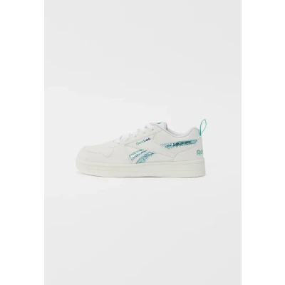 Afbeelding van Reebok Classic Royal Prime Sneakers laag voor kinderen, Maat: 27, White/aiaqua/optimum blue Hoogwaardig imitatieleer