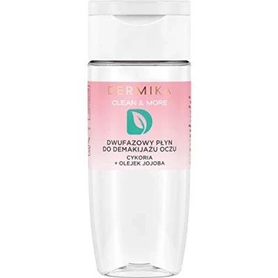 Afbeelding van Clean &amp; More tweefasige oogmake up remover Cichorei Ei olie 125ml