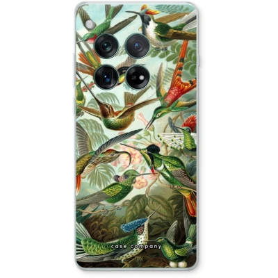 Afbeelding van Case Company® hoesje geschikt voor OnePlus 12r Haeckel Trochilidae Soft Cover Telefoonhoesje Bescherming aan alle Kanten en Schermrand
