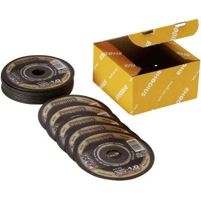 Afbeelding van Rhodius XT70 PACK 211080 Doorslijpschijf recht 115 mm 50 stuk(s) RVS, Staal