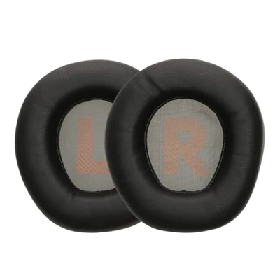 Afbeelding van kwmobile 2x oorkussens geschikt voor JBL Quantum 810 Earpads koptelefoon in zwart