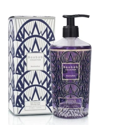 Afbeelding van Baobab Collection Manhattan Showergel Douchegel Paars 350 Ml
