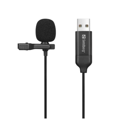 Afbeelding van Sandberg Streamer USB Clip Microphone