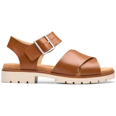 Afbeelding van Clarks Orinoco Cross dames sandaal bruin maat 41.5 (EU) 7.5 (UK)