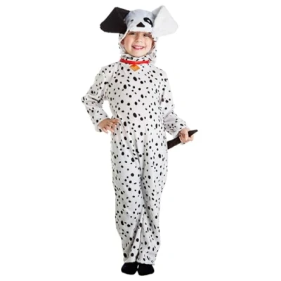 Afbeelding van Boland Kostuum Dalmatiër (5 6 jr) Kinderen Hond