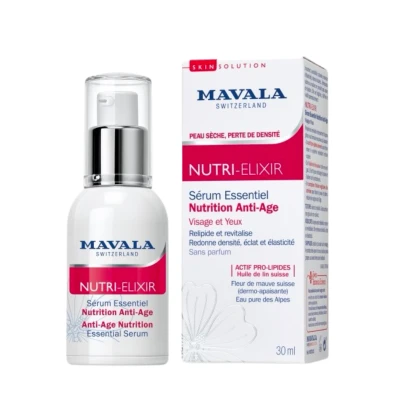 Afbeelding van Mavala SkinSolution Nutri Elixir Sérum Essentiel Nutrition Anti Age 30 ml