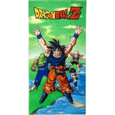 Afbeelding van Strandhanddoek Dragon Ball Multicolour 70 x 140 cm