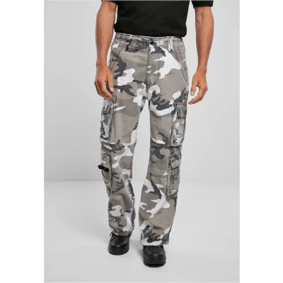 Afbeelding van Brandit PURE Vintage Cargobroek, Heren, Maat: Large, Snowcamo