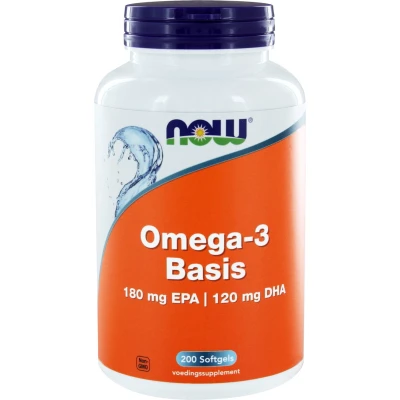 Afbeelding van NOW Omega 3 Basis Softgels