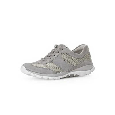 Afbeelding van Gabor rollingsoft sensitive 66.966.39 dames rollende wandelsneaker grijs maat 37 (EU) 4 (UK)